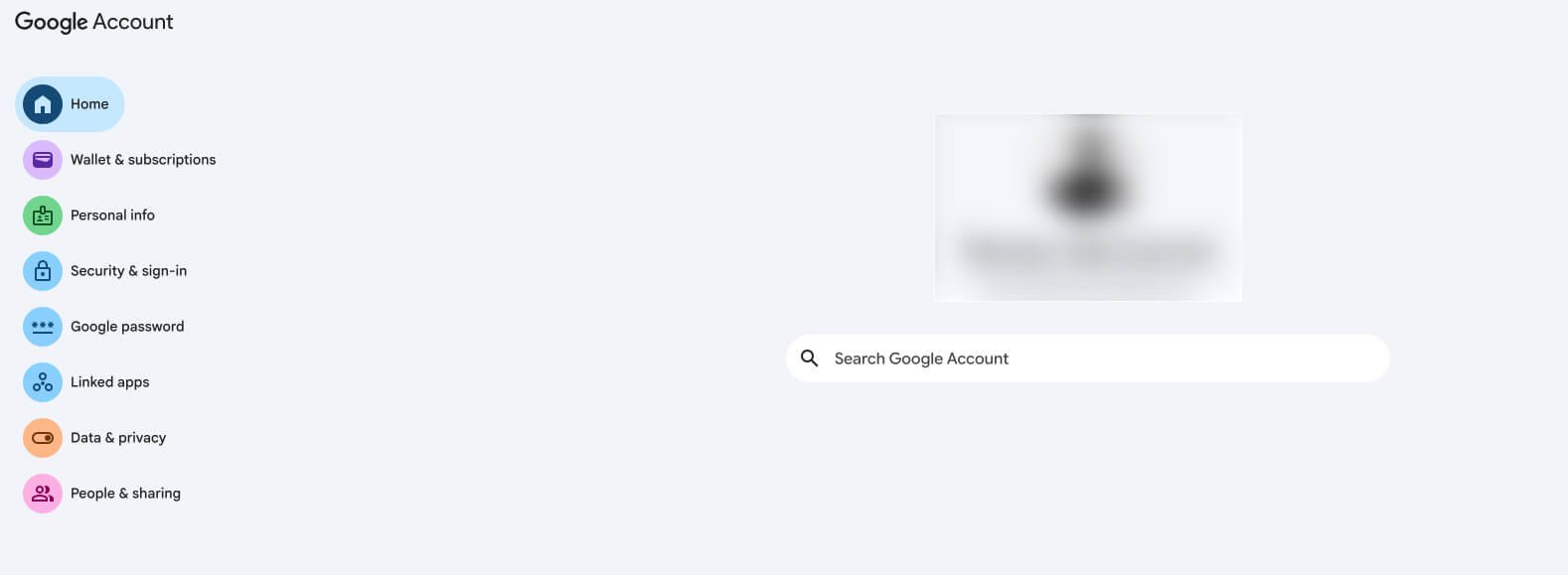 Step 3_ Select “Manage Your Google Account”